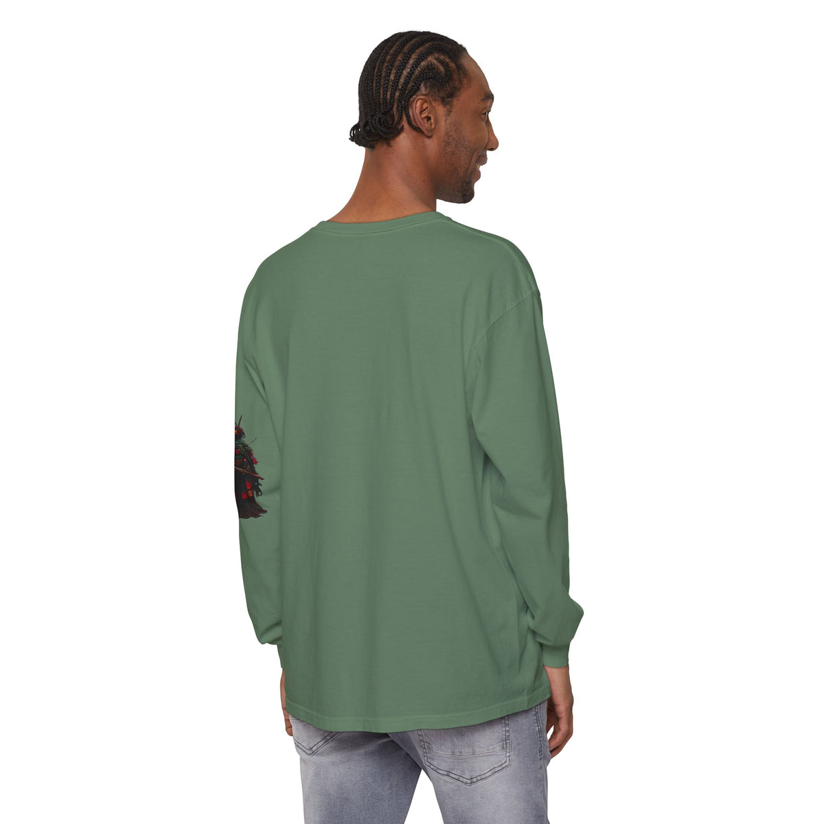 Unisex Garment-dyed Long Sleeve T-Shirt