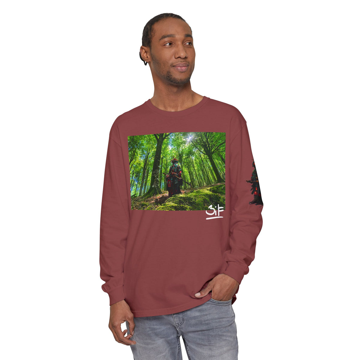 Shaman Samurai Long Sleeve T-Shirt