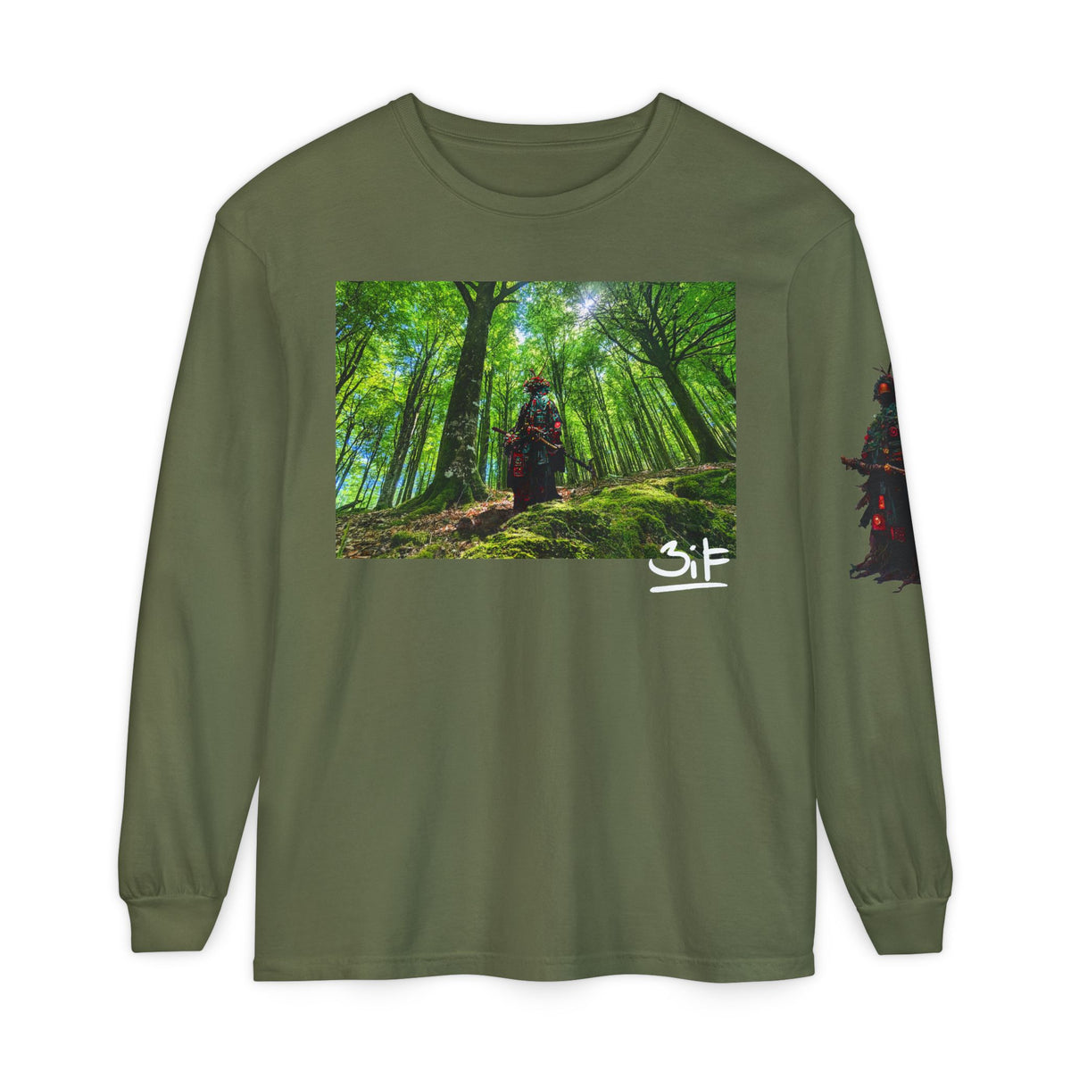 Shaman Samurai Long Sleeve T-Shirt