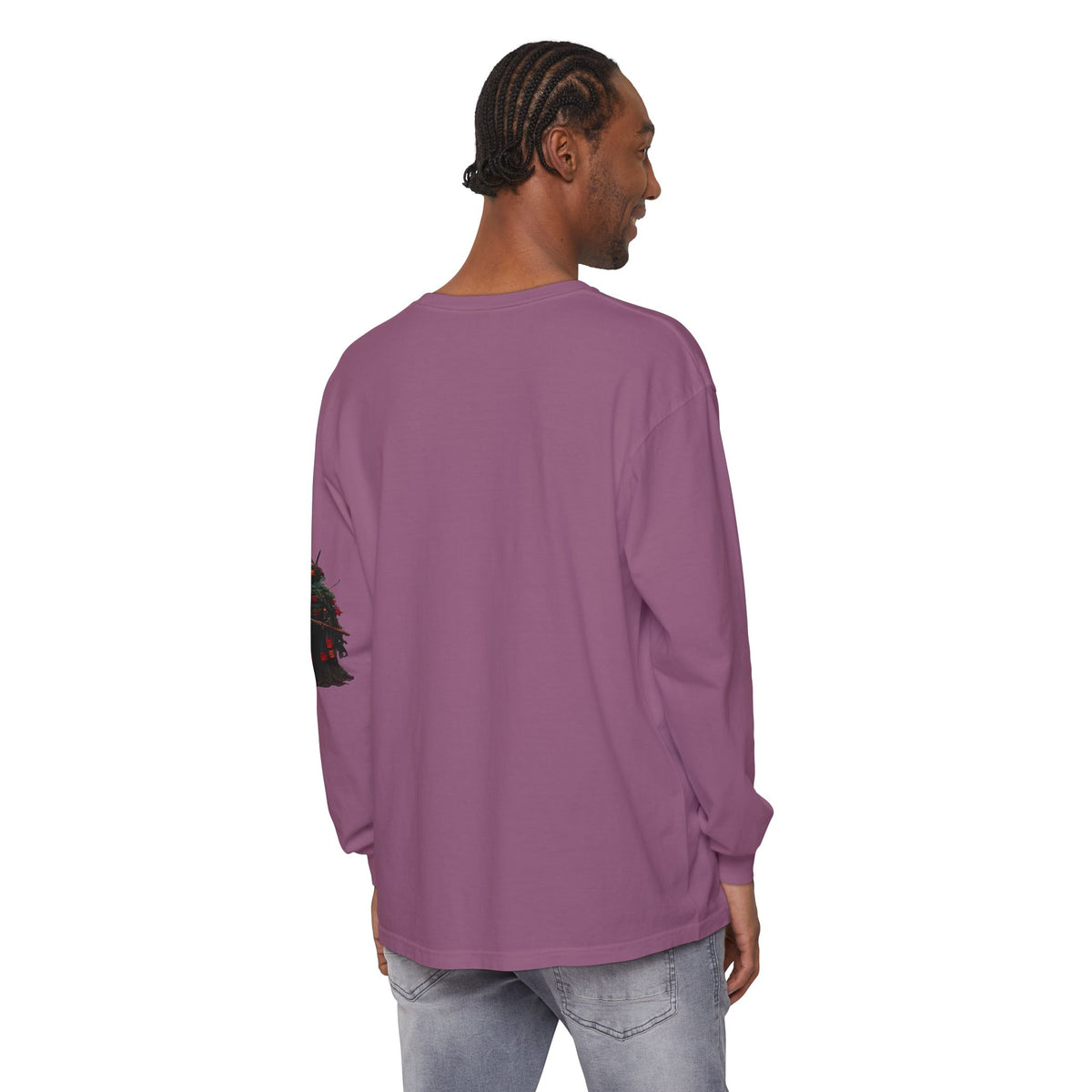 Unisex Garment-dyed Long Sleeve T-Shirt