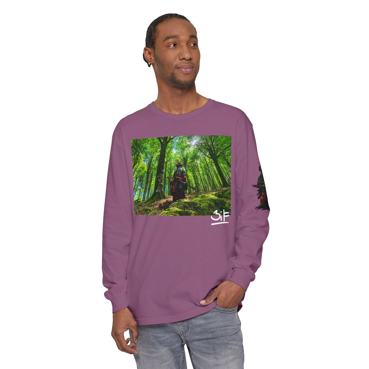 Shaman Samurai Long Sleeve T-Shirt