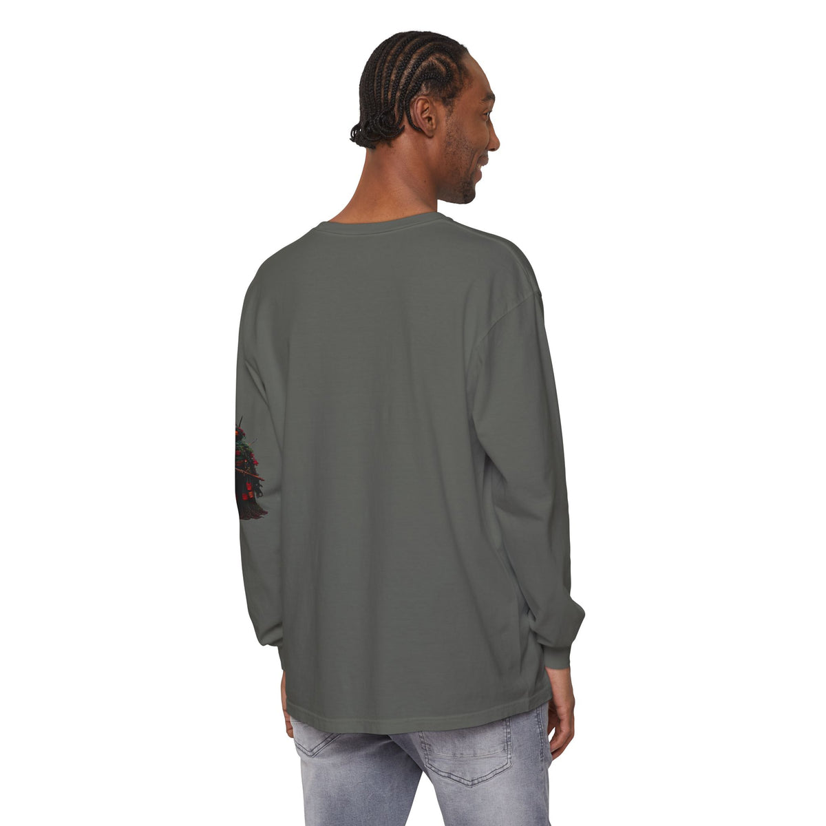 Unisex Garment-dyed Long Sleeve T-Shirt