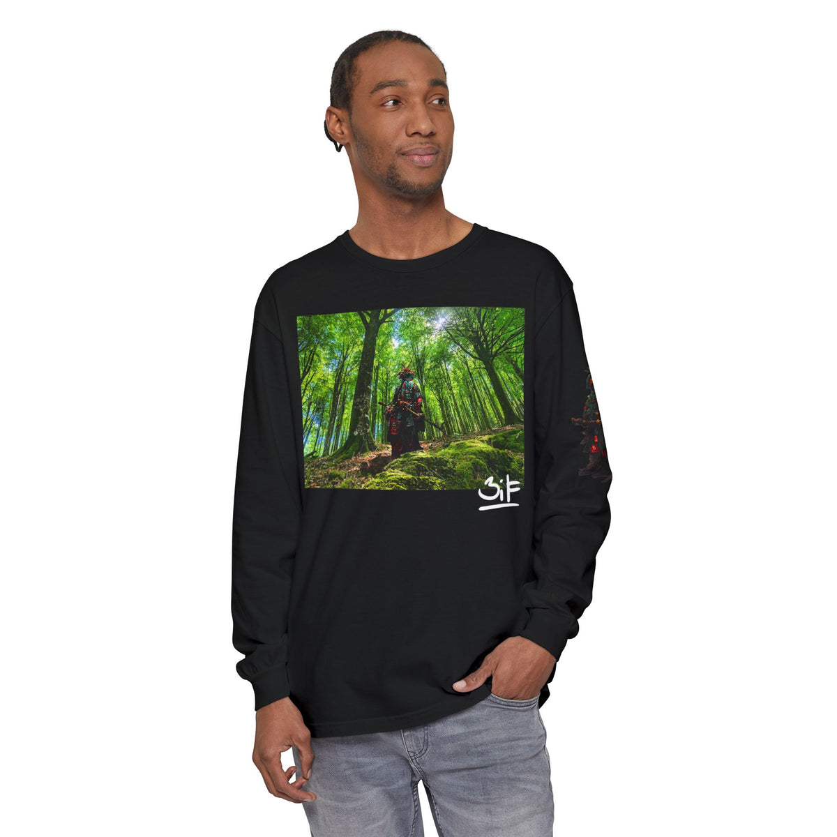 Shaman Samurai Long Sleeve T-Shirt