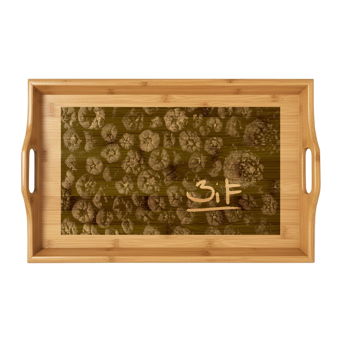 Engraved Bamboo Rolling Table - Hikuri Wizard
