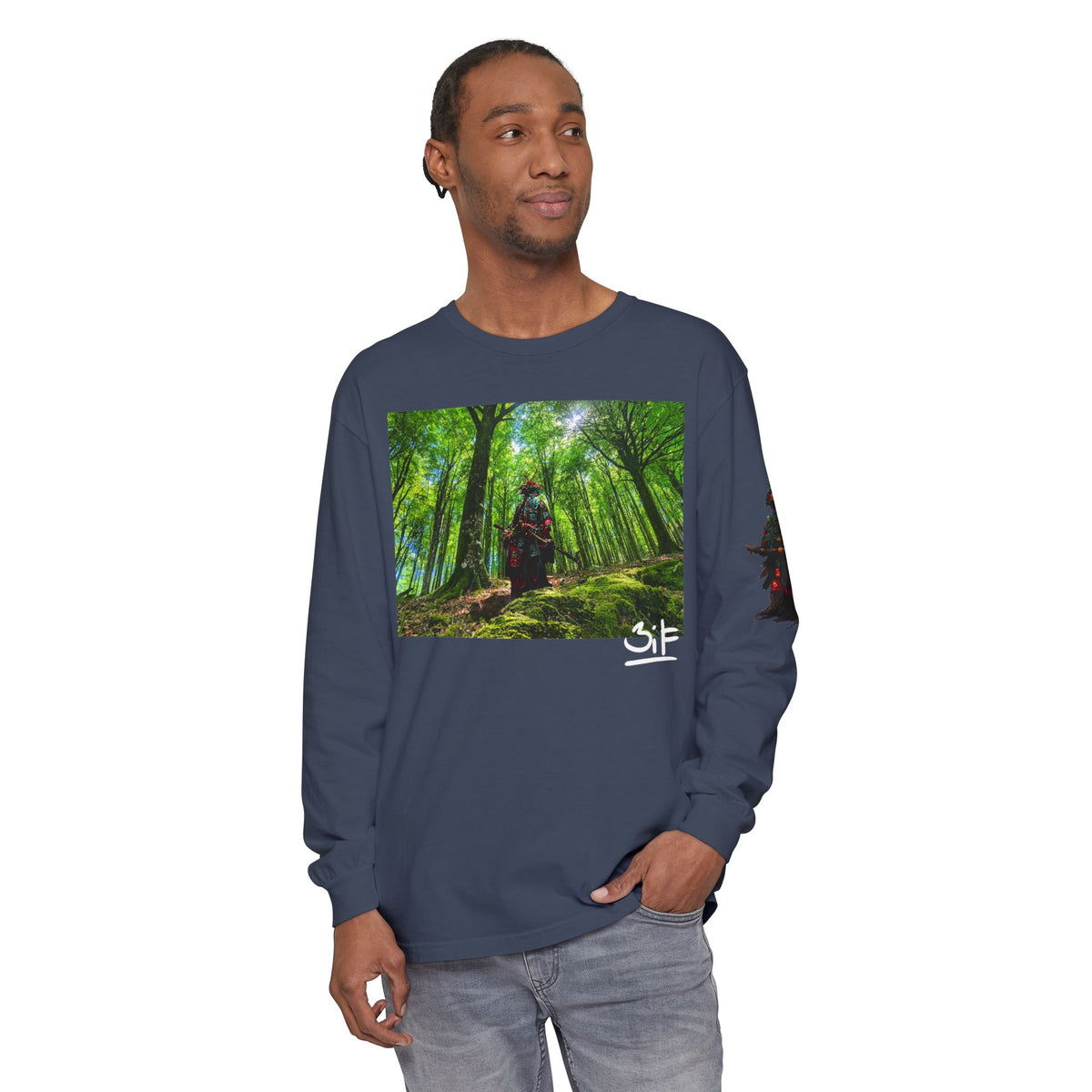 Shaman Samurai Long Sleeve T-Shirt
