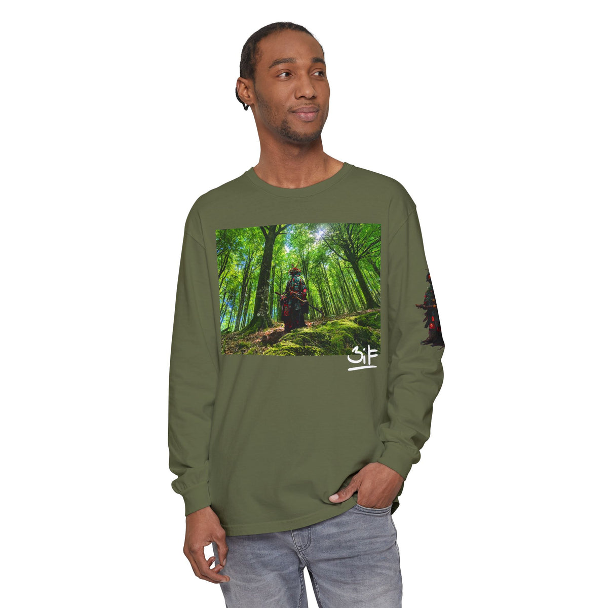 Shaman Samurai Long Sleeve T-Shirt