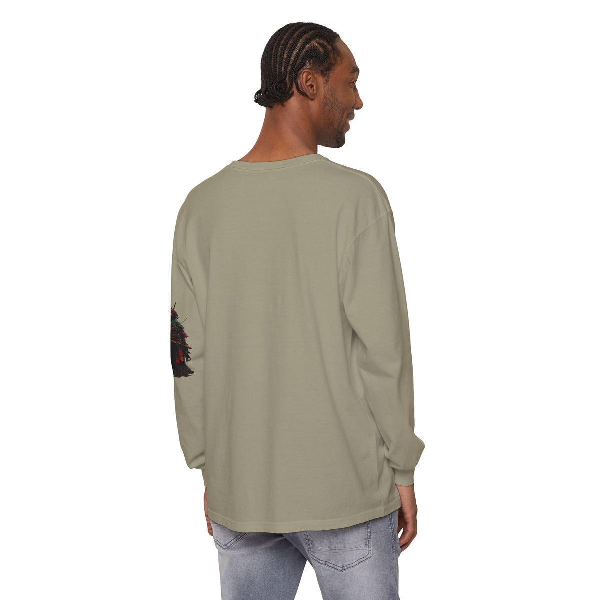 Unisex Garment-dyed Long Sleeve T-Shirt