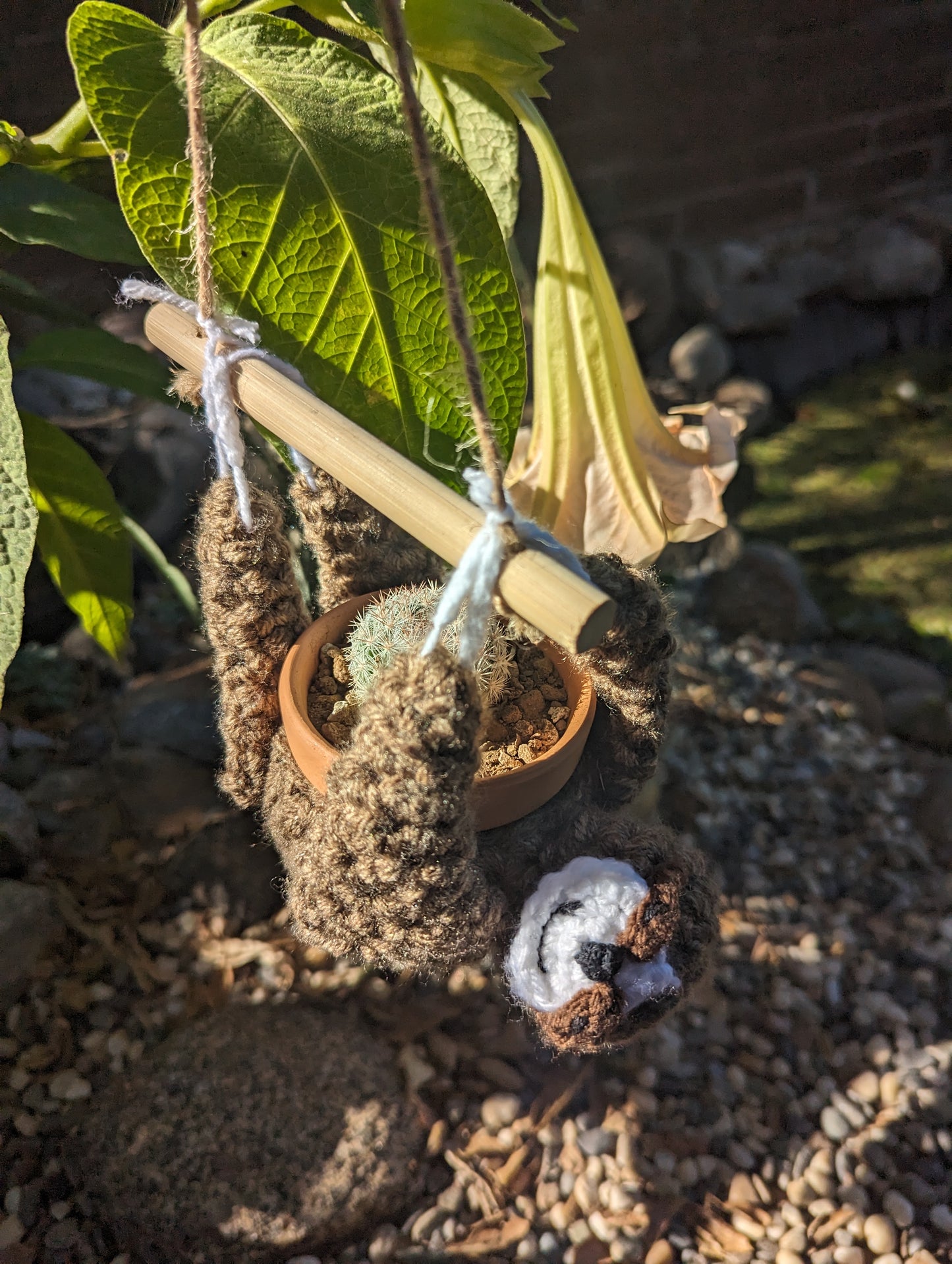 Sloths!!! Hand Made Plant Hangers