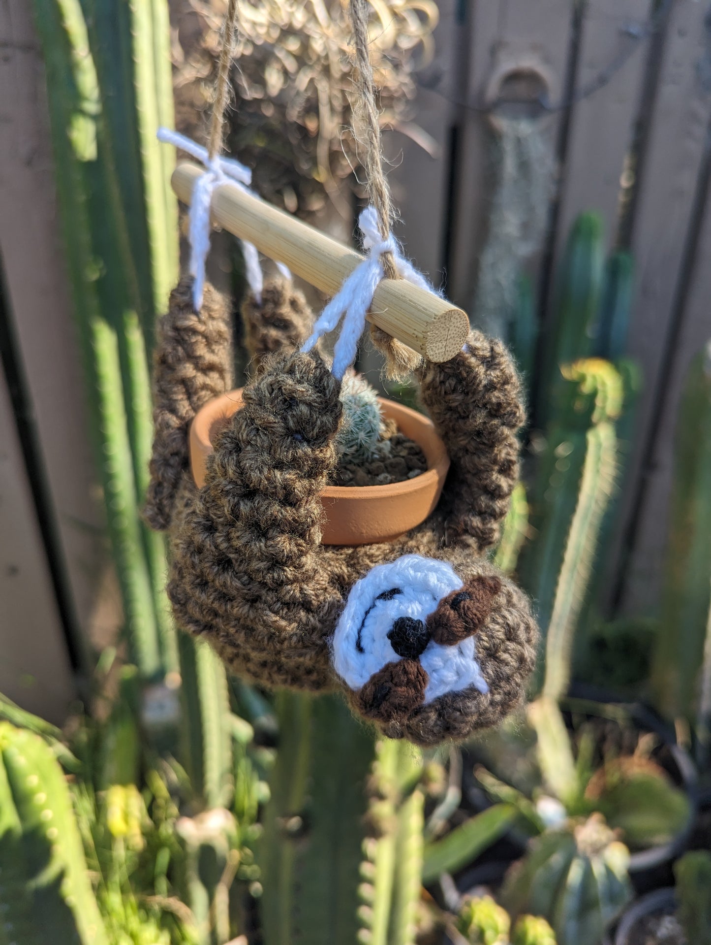 Sloths!!! Hand Made Plant Hangers