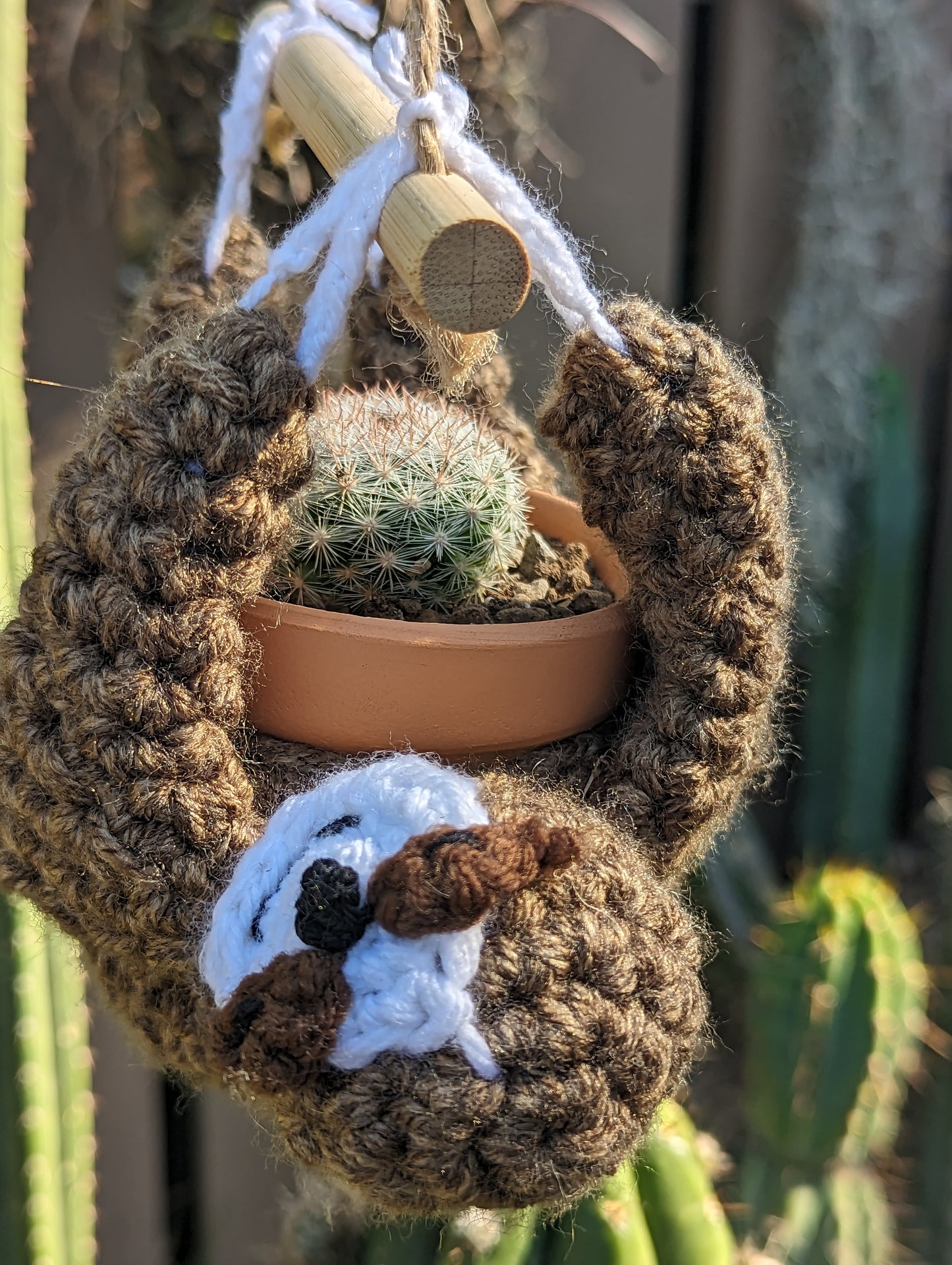 Sloths!!! Hand Made Plant Hangers