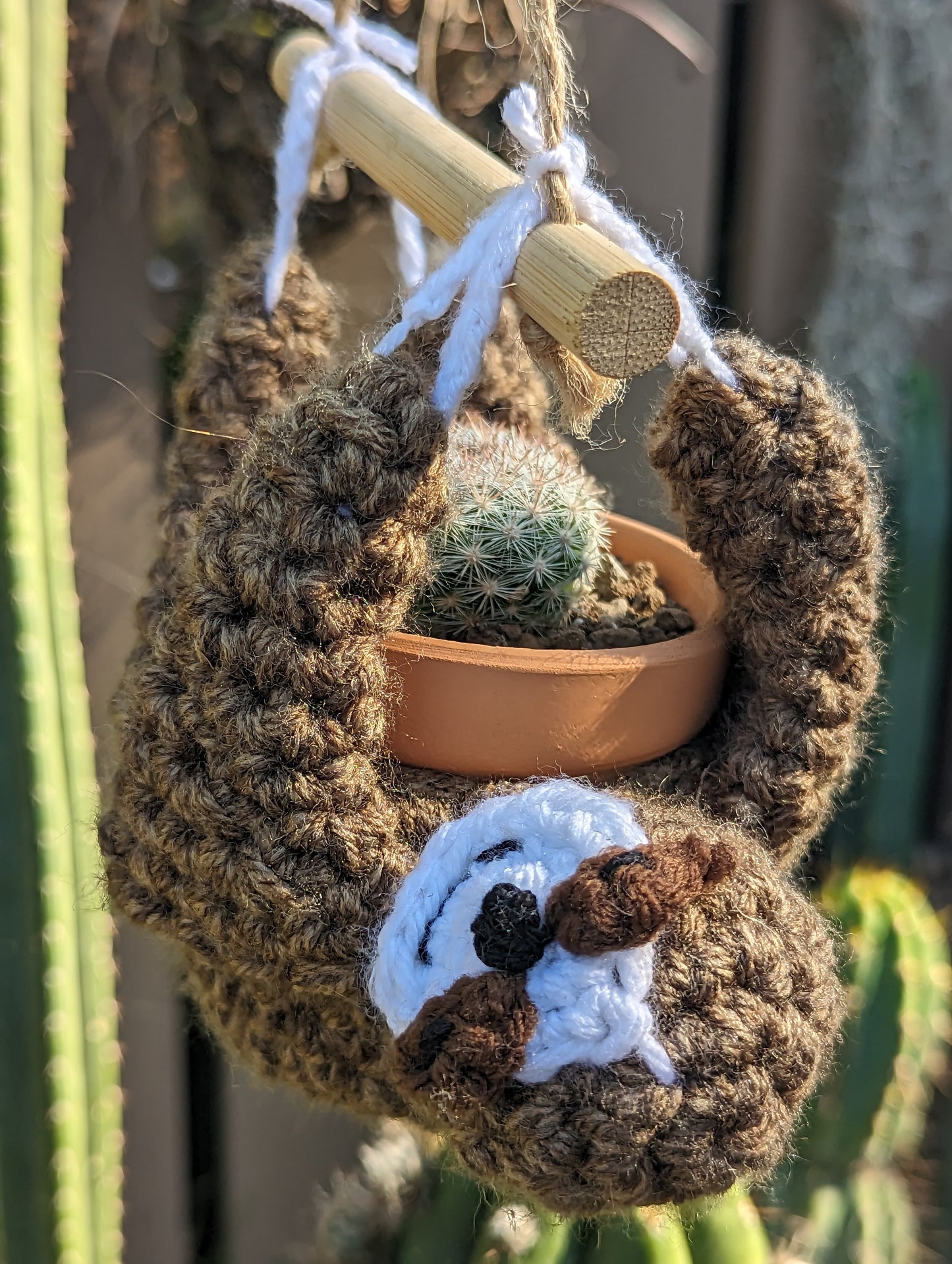 Sloths!!! Hand Made Plant Hangers